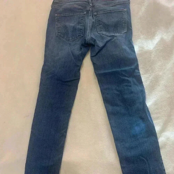 Hollister Mid Rise Super Skinny Jeans 3S W26 L 26 Soft Stretch - Picture 4 of 7